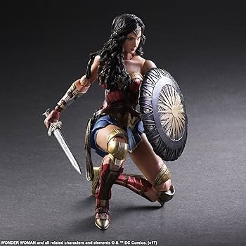 (未使用･未開封品)　WONDER WOMAN PLAY ARTS改 ワンダーウーマン PVC製 塗装済み可動フィギュア wyeba8q Amazon.co.jp: WONDER WOMAN PLAY ARTS改 ワンダーウーマン PVC